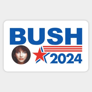 Vote Bush 2024 // Kate Bush Fan Art Sticker